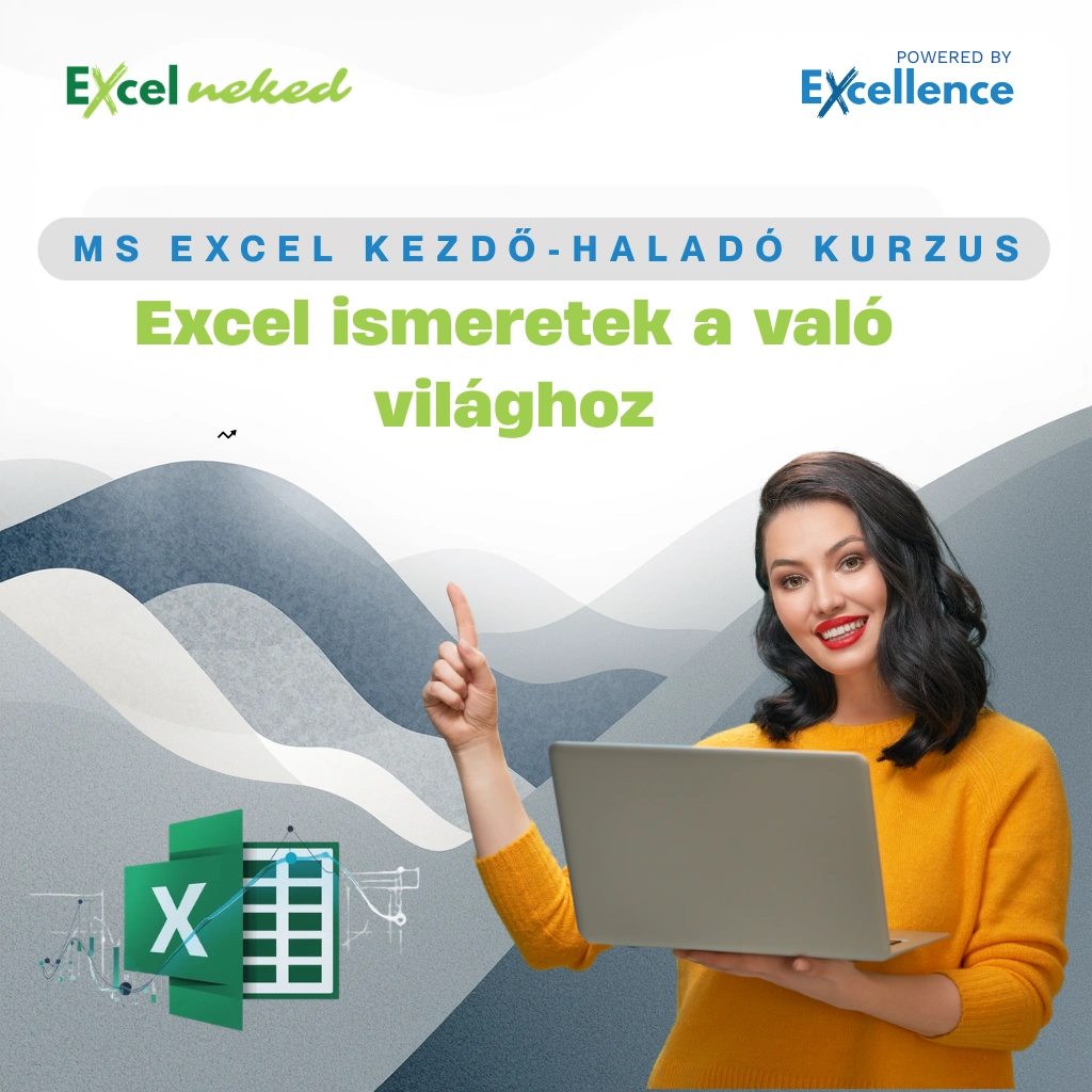 Excel tanfolyam - Kezdőtől haladóig